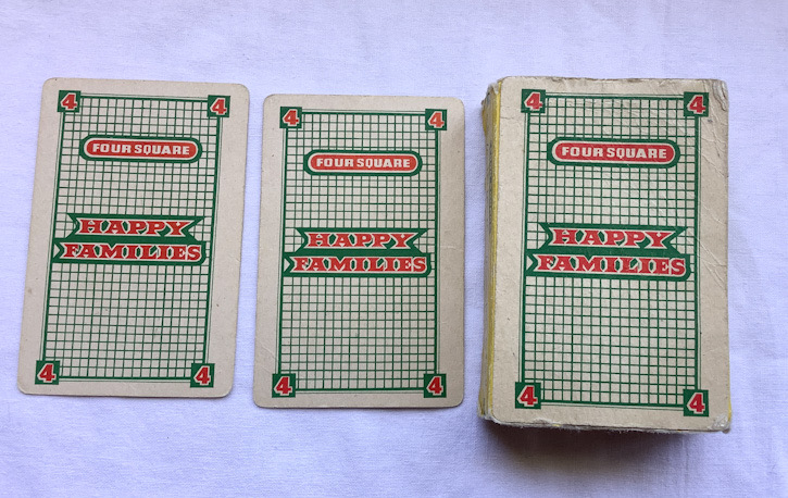 1950s New Zealand Four Square advertising cards game